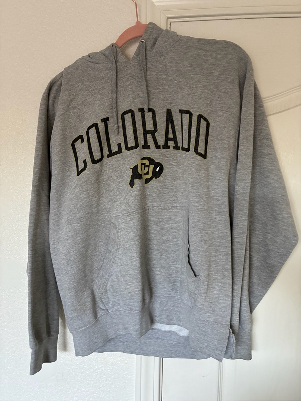 University of Colorado Boulder Graphic Hooded Sweatshirt - Gray